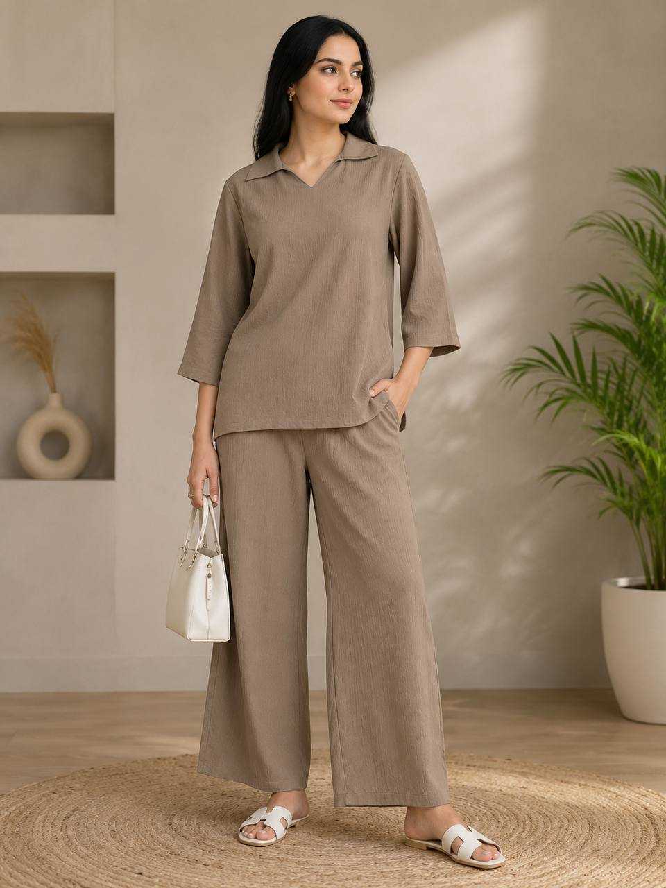 Crush Silk Co-ord Set