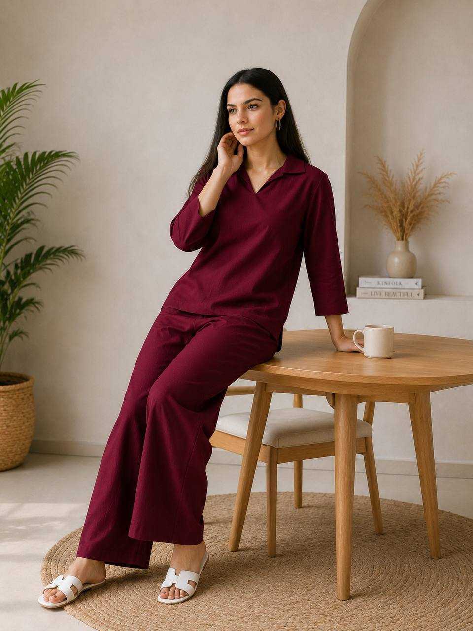 Crush Silk Co-ord Set