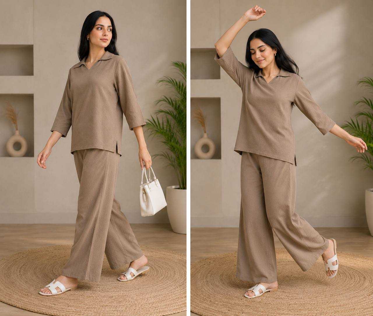 Crush Silk Co-ord Set