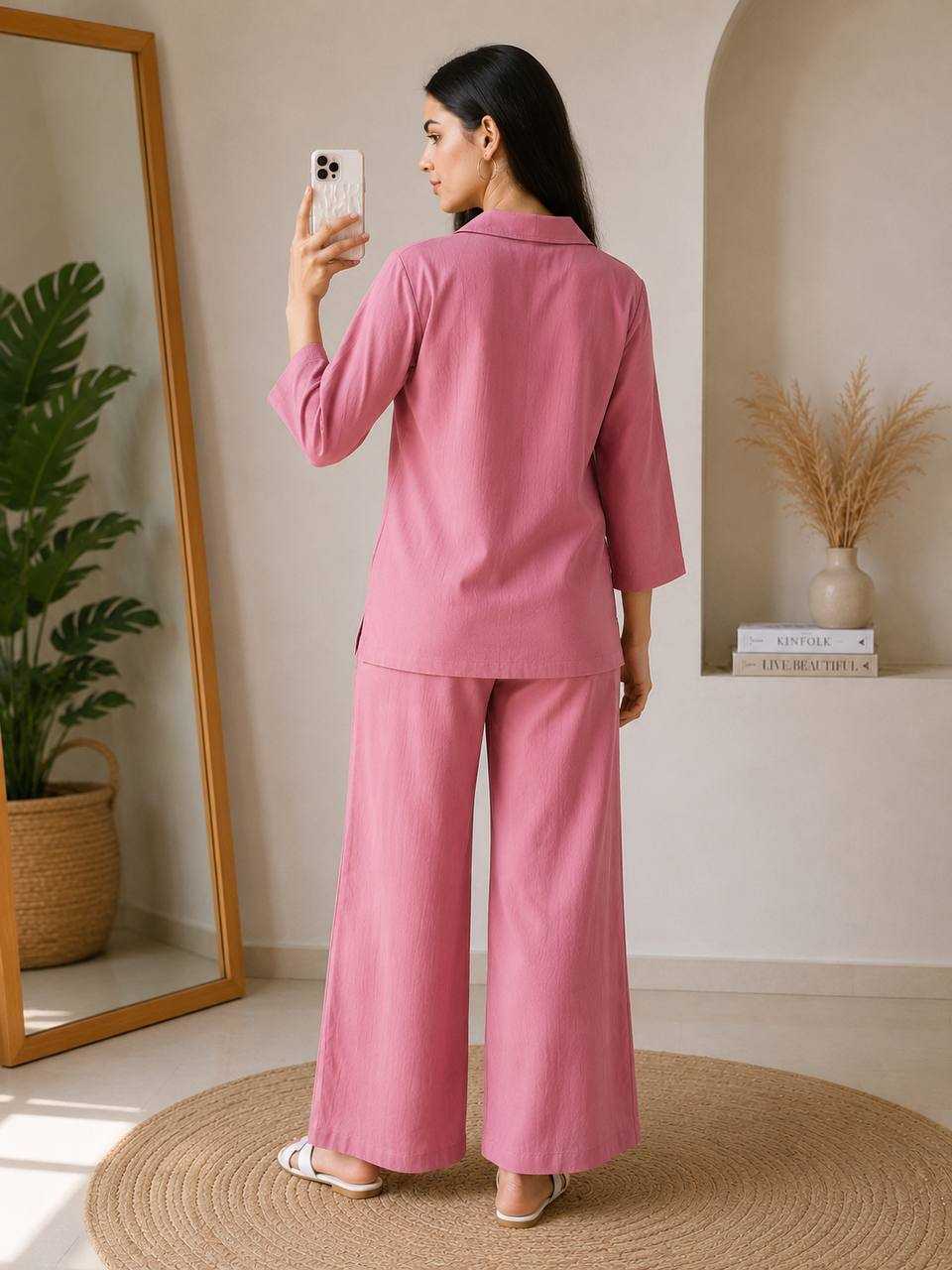 Crush Silk Co-ord Set