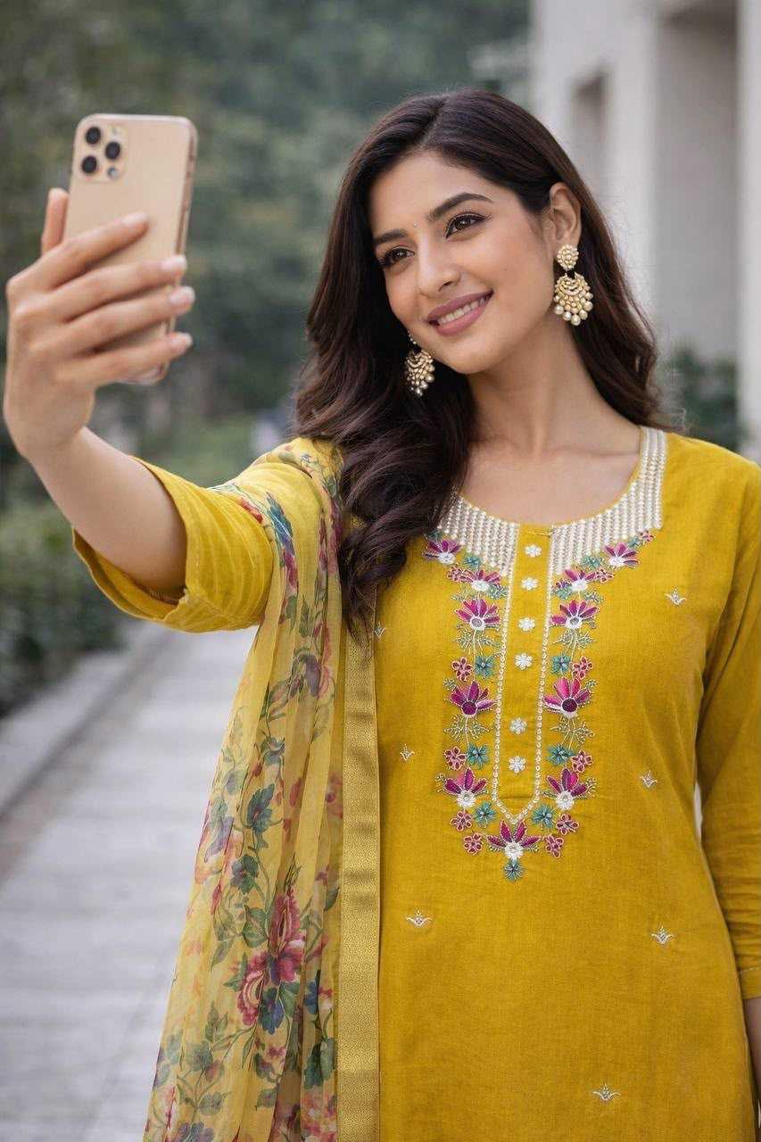 Embroidery Suit
