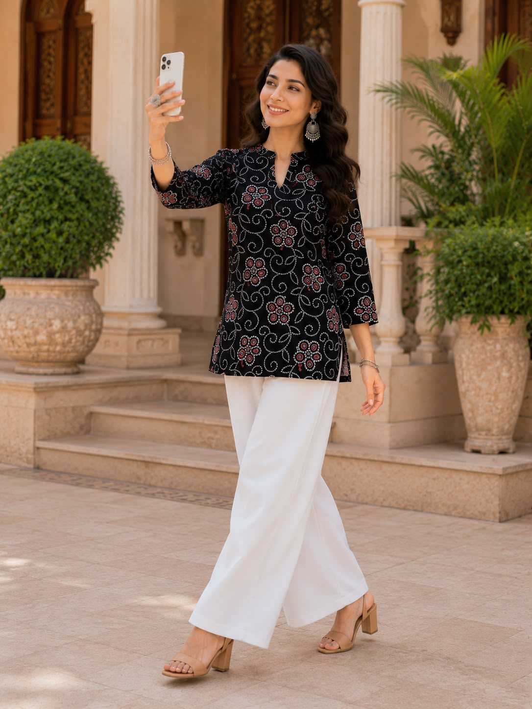 Redflower Rayon Co-ord Set