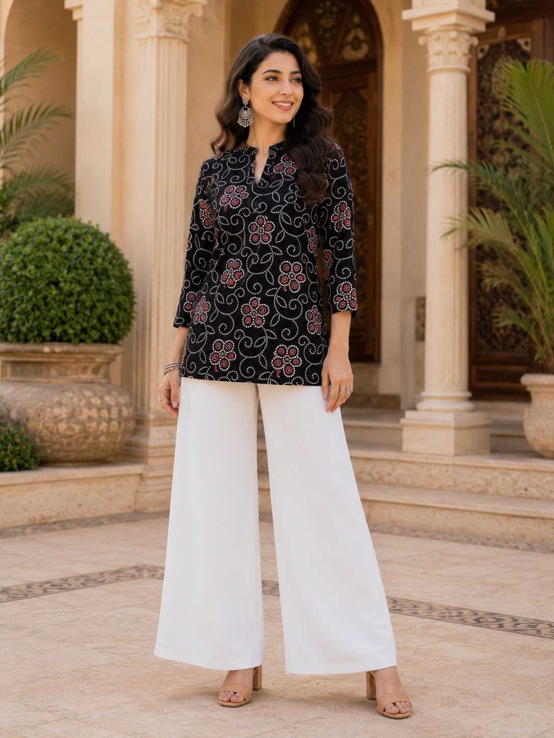 Redflower Rayon Co-ord Set