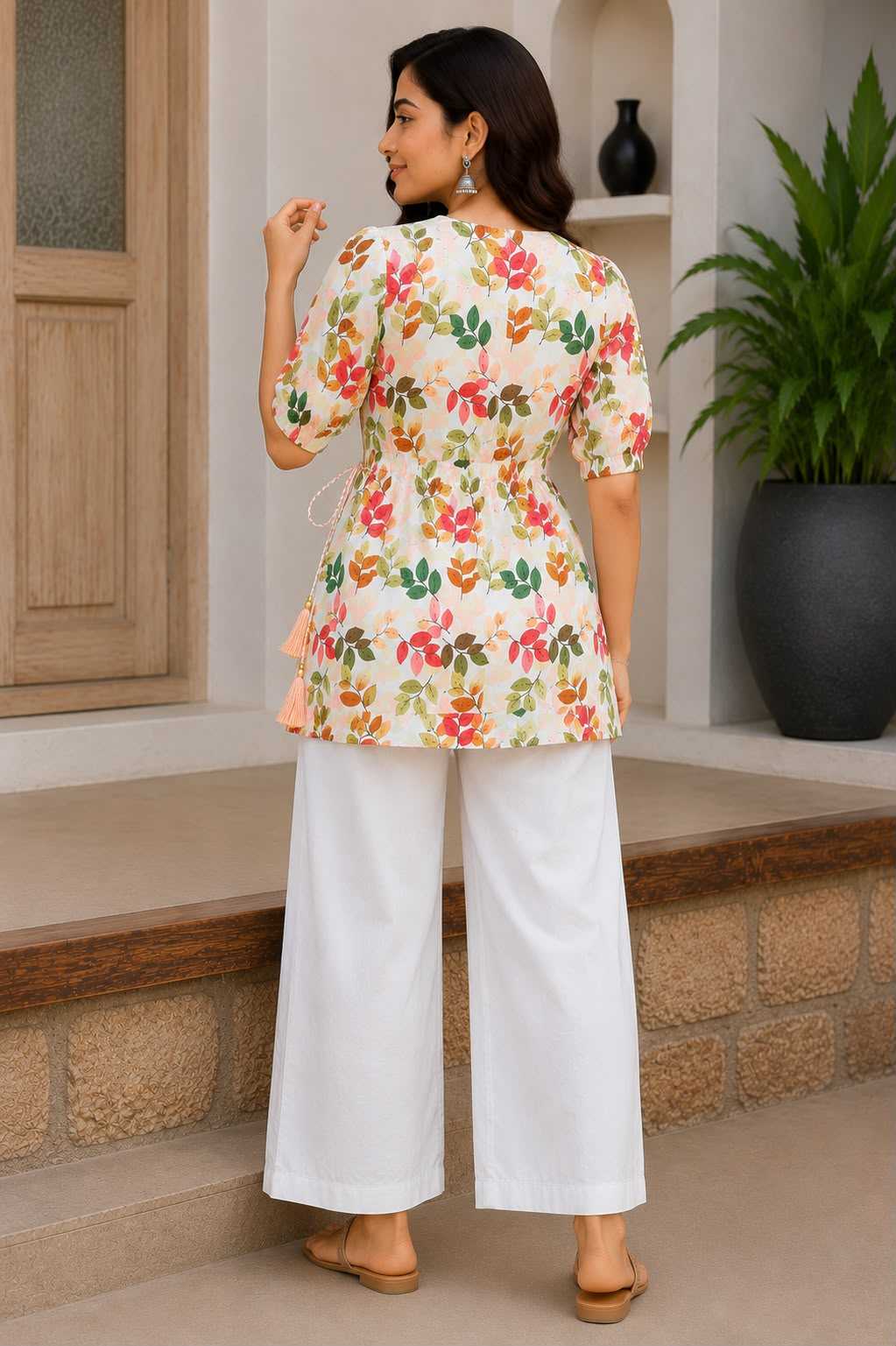 Sarika-multipaan Rayon Co-ord Set