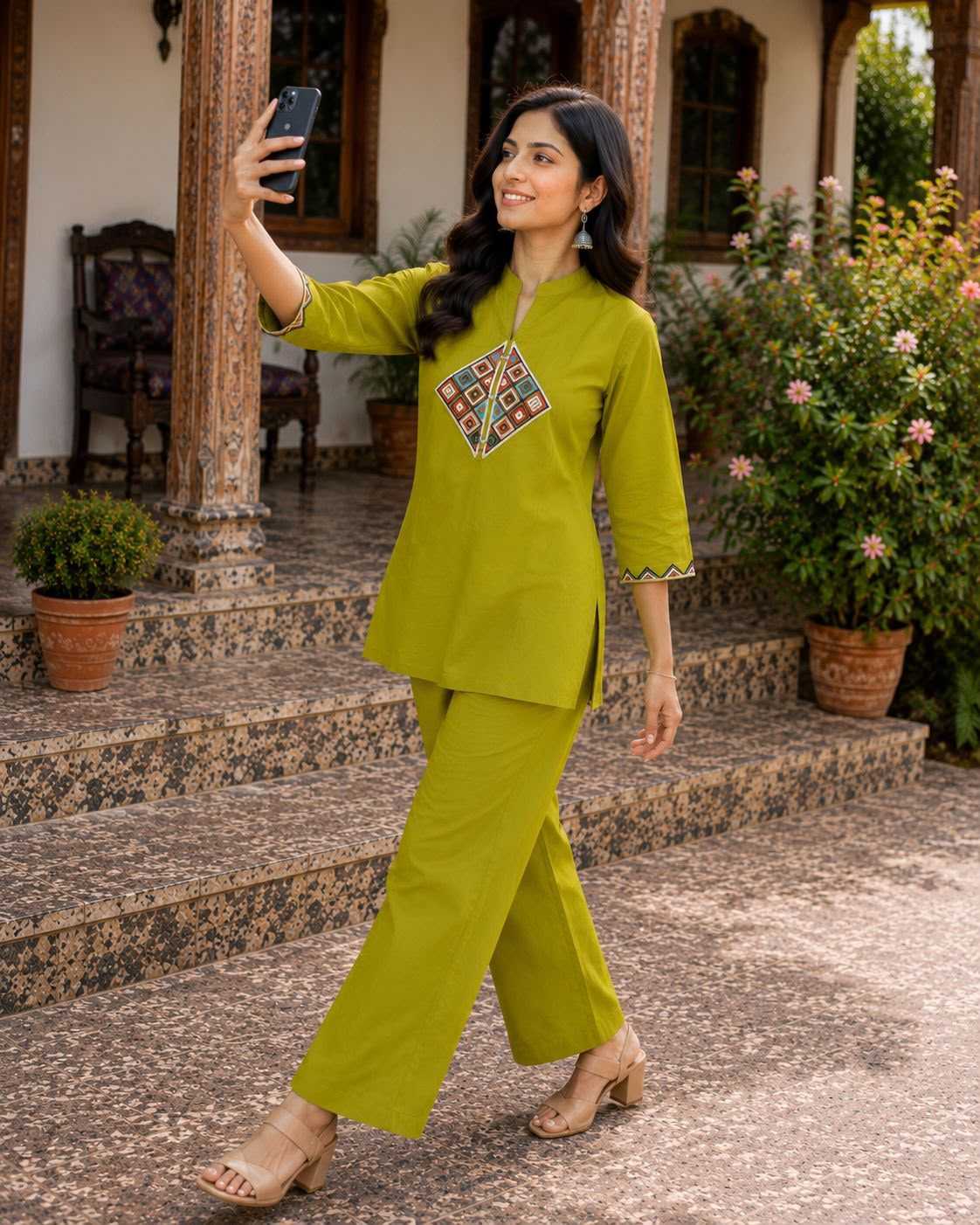 Siqndar-popty Cotton Co-ord Set