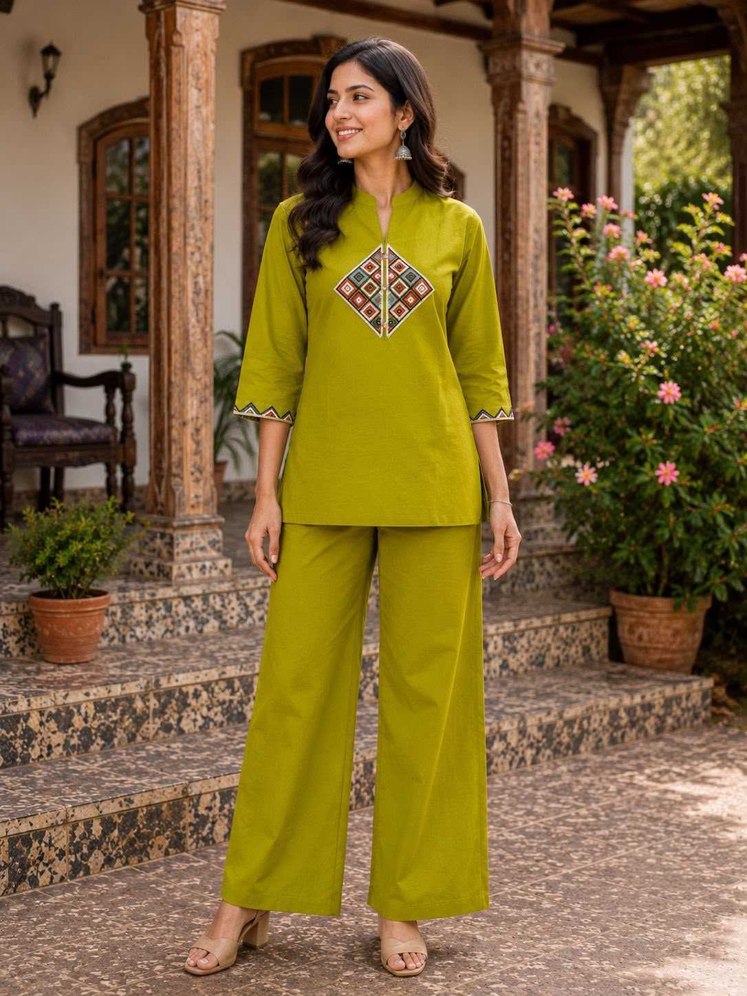 Siqndar-popty Cotton Co-ord Set