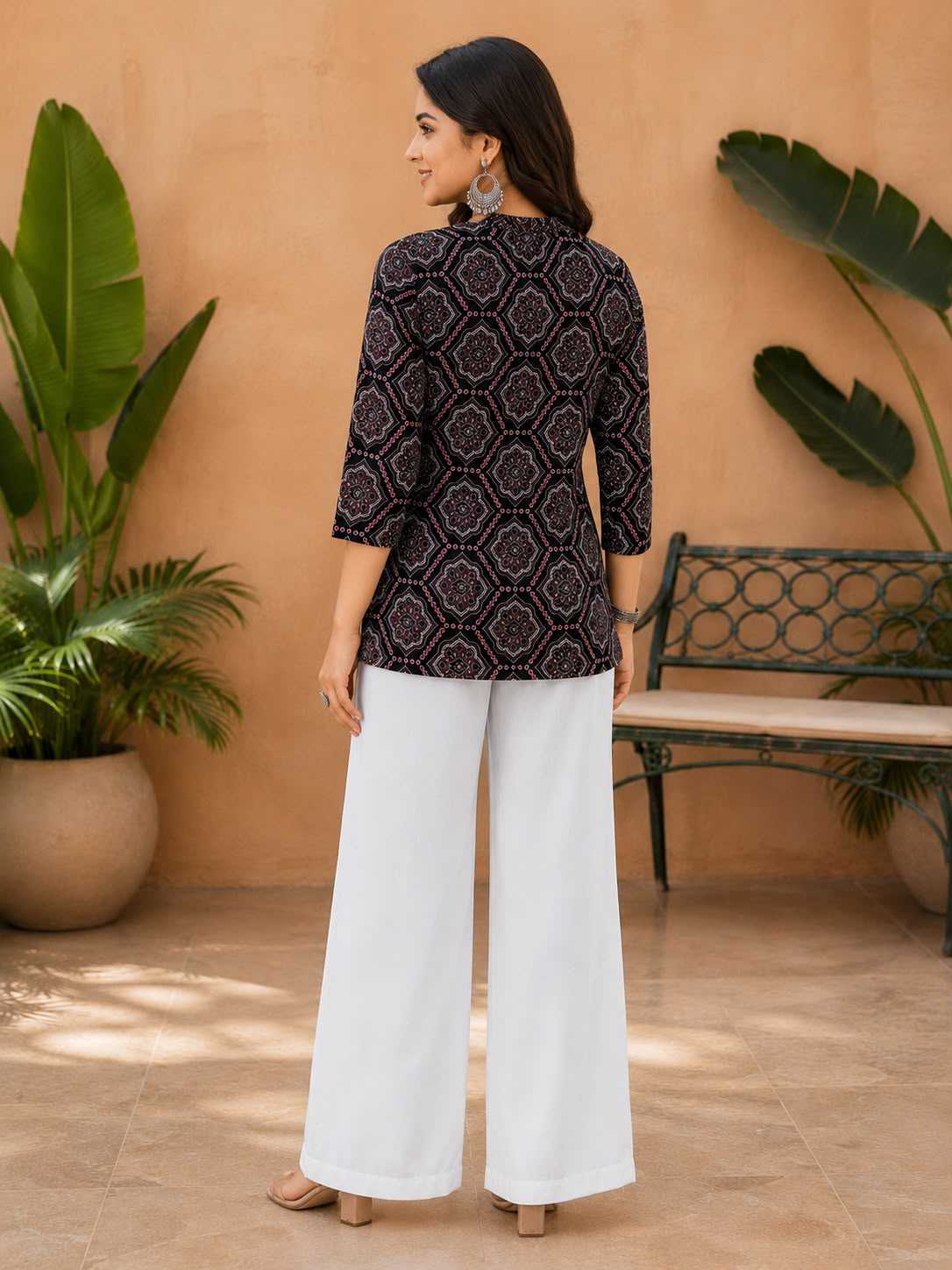 Square Rayon Co-ord Set