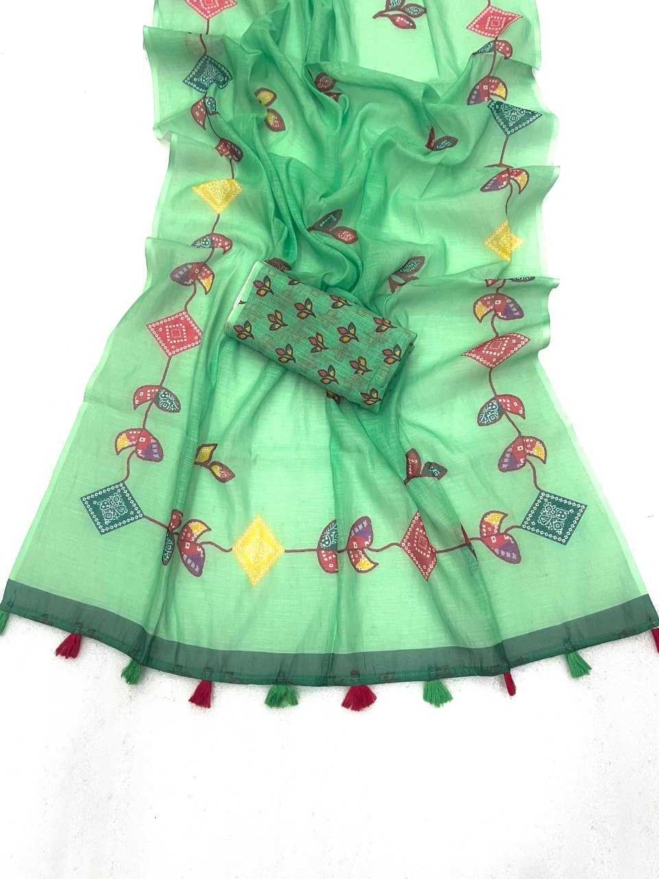Linen Fancy Saree