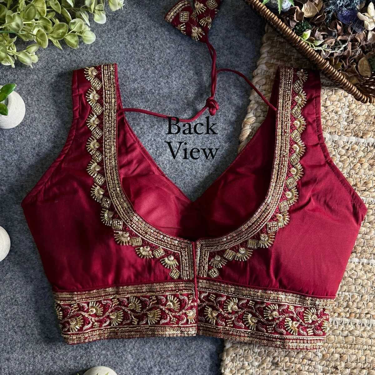 Heavy Roman Silk Blouse