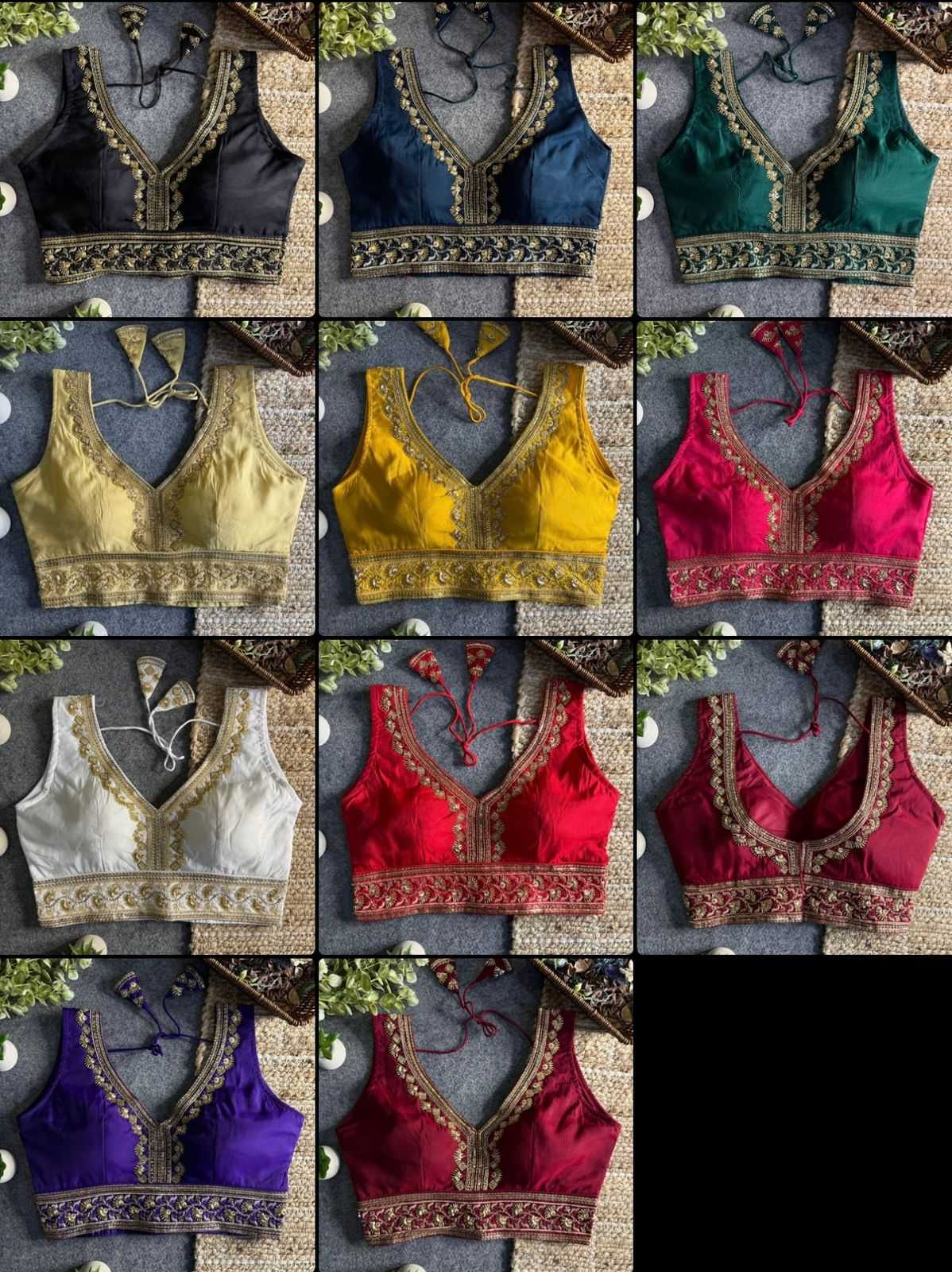 Heavy Roman Silk Blouse