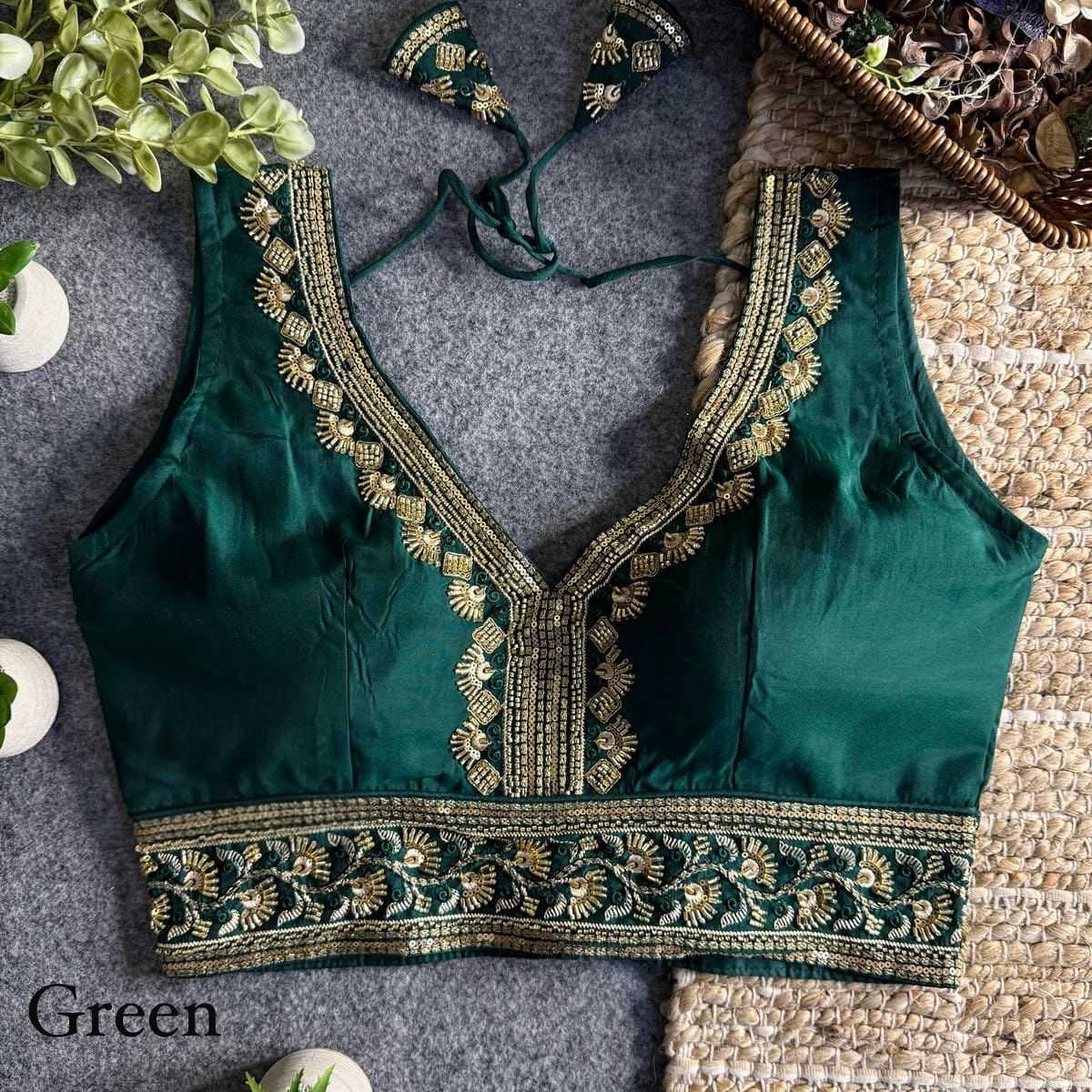Heavy Roman Silk Blouse