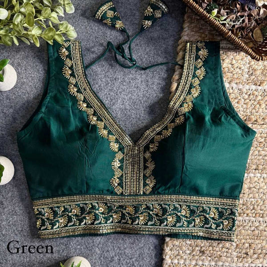 Heavy Roman Silk Blouse