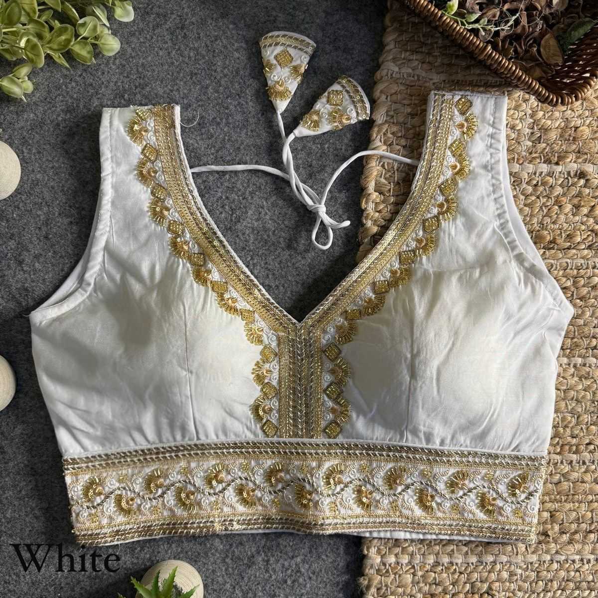 Heavy Roman Silk Blouse