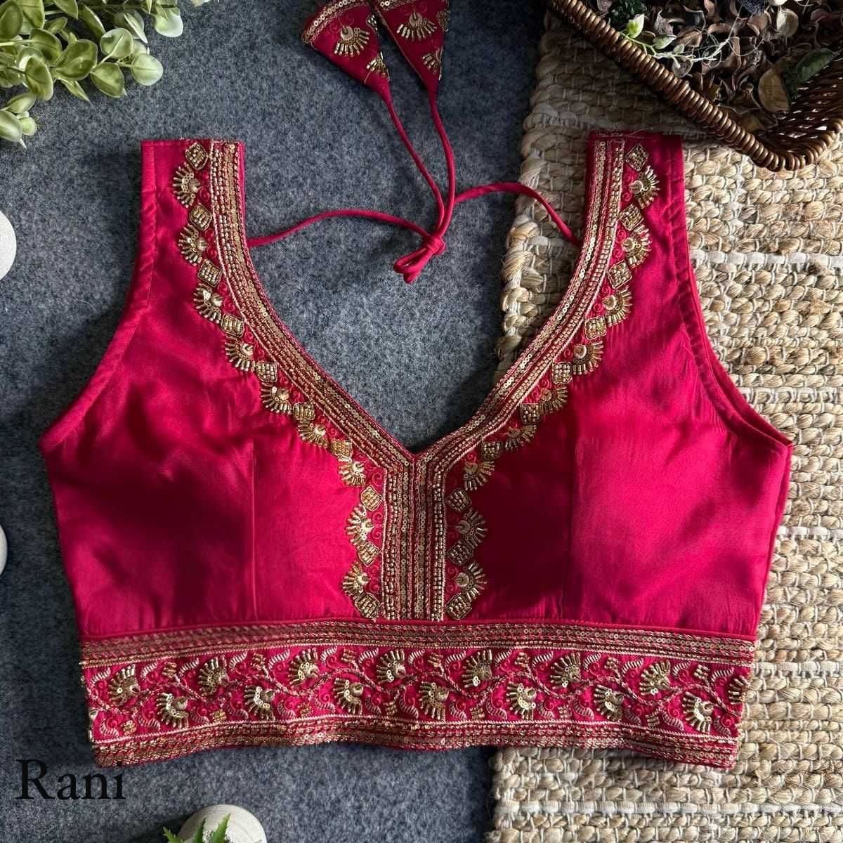 Heavy Roman Silk Blouse