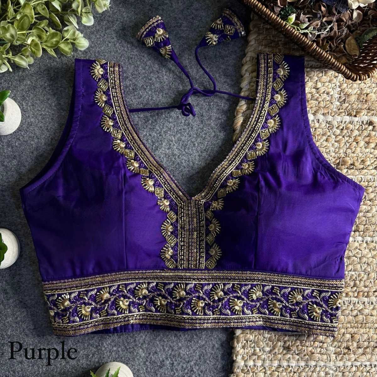 Heavy Roman Silk Blouse