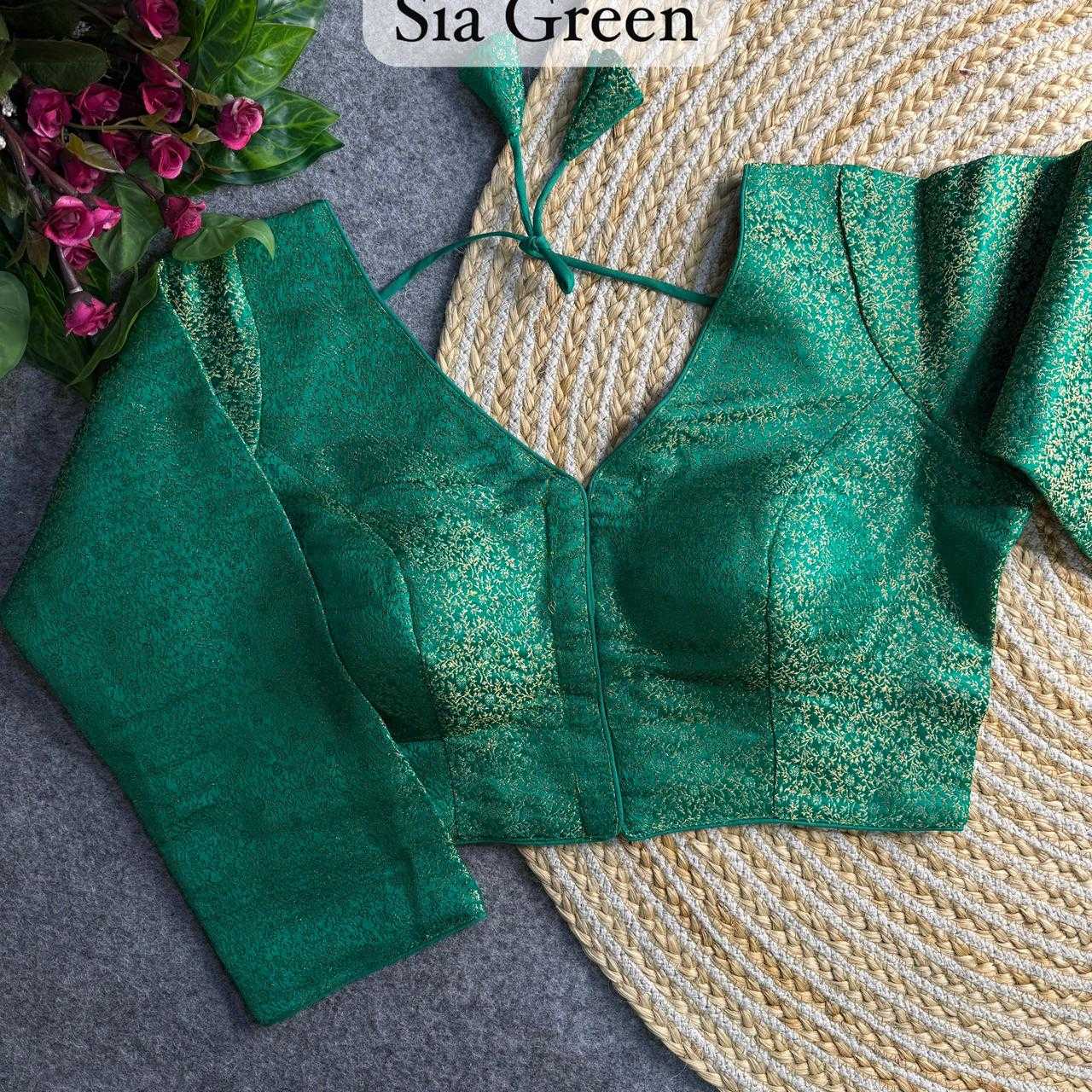 Milan Silk V-neck Blouse
