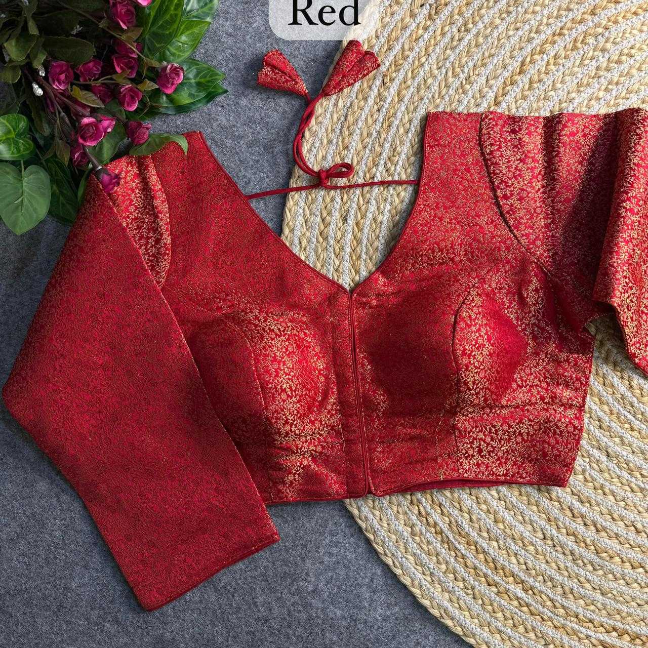 Milan Silk V-neck Blouse