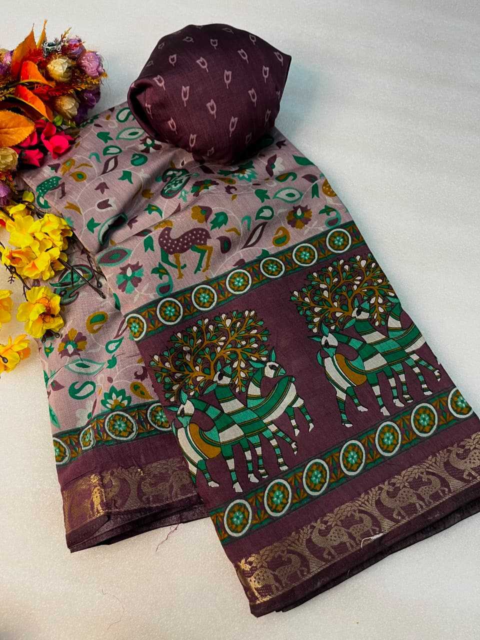 Viscose Designer Saree