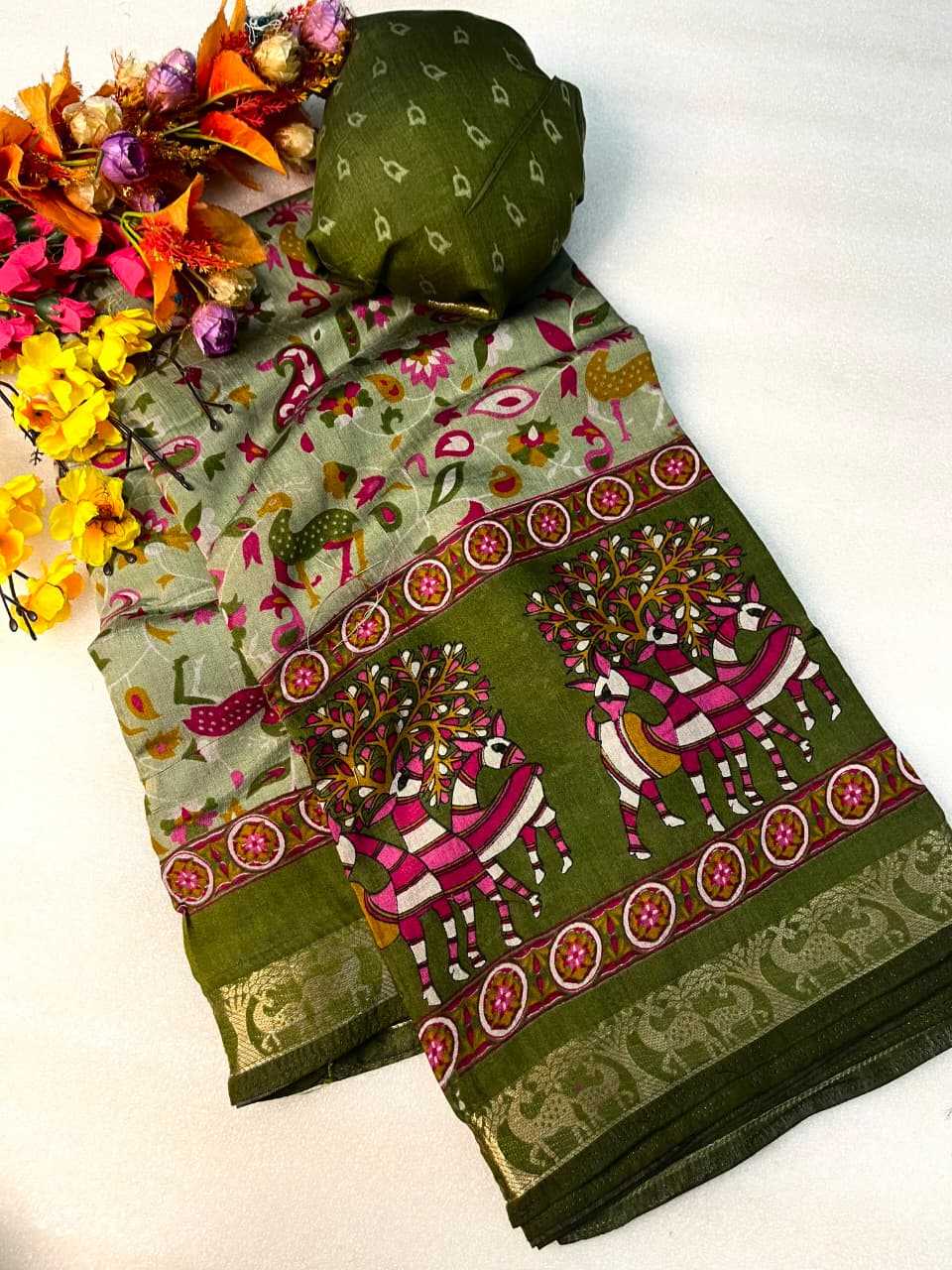 Viscose Designer Saree