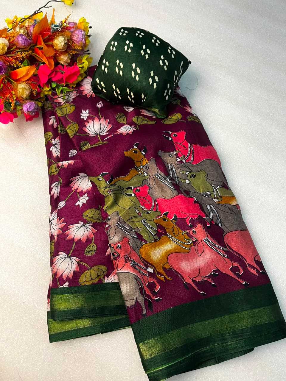Jacquard Saree