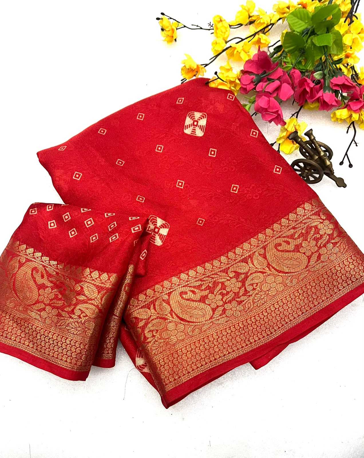 Georgette Designer Saree