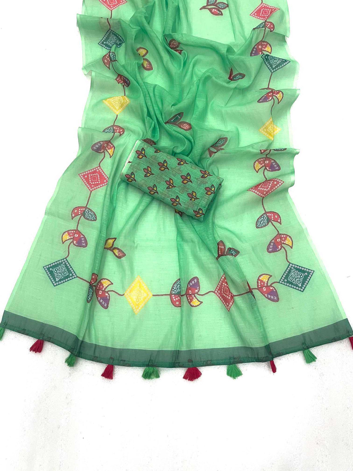 Linen Fancy Saree
