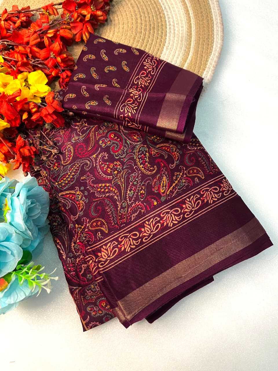 Jacquard Party Wear Saree