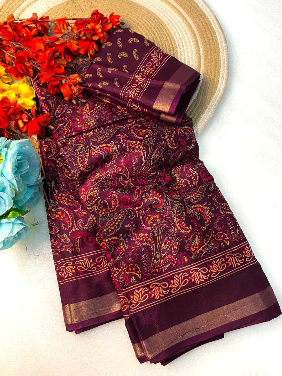 Jacquard Party Wear Saree