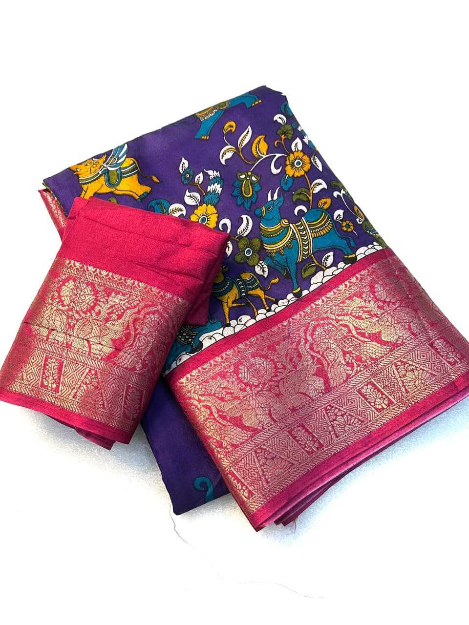 Kalamkari Saree