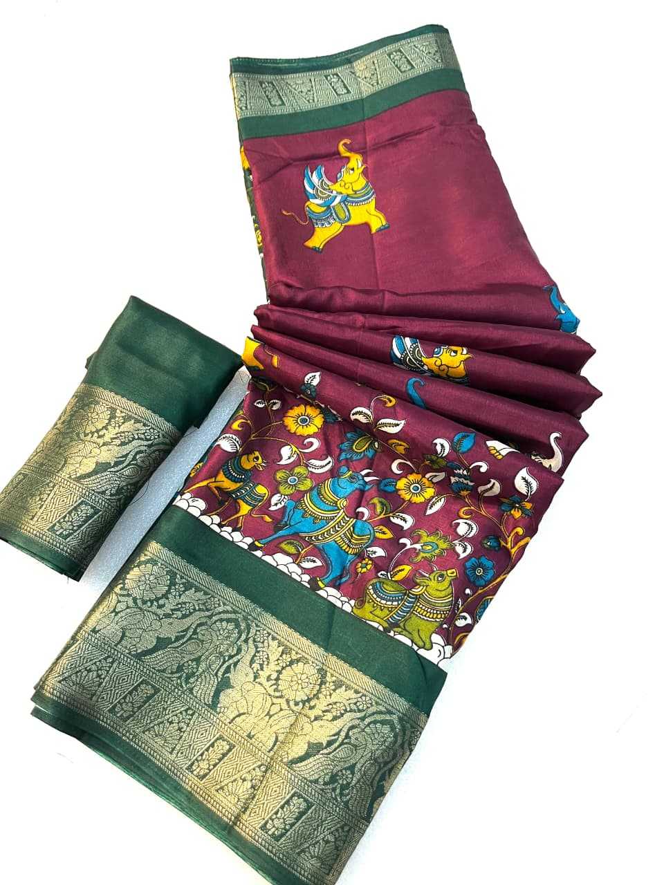 Kalamkari Saree