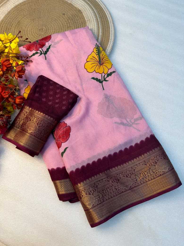 Kimaya Premium Georgette Ready To Wear Saree