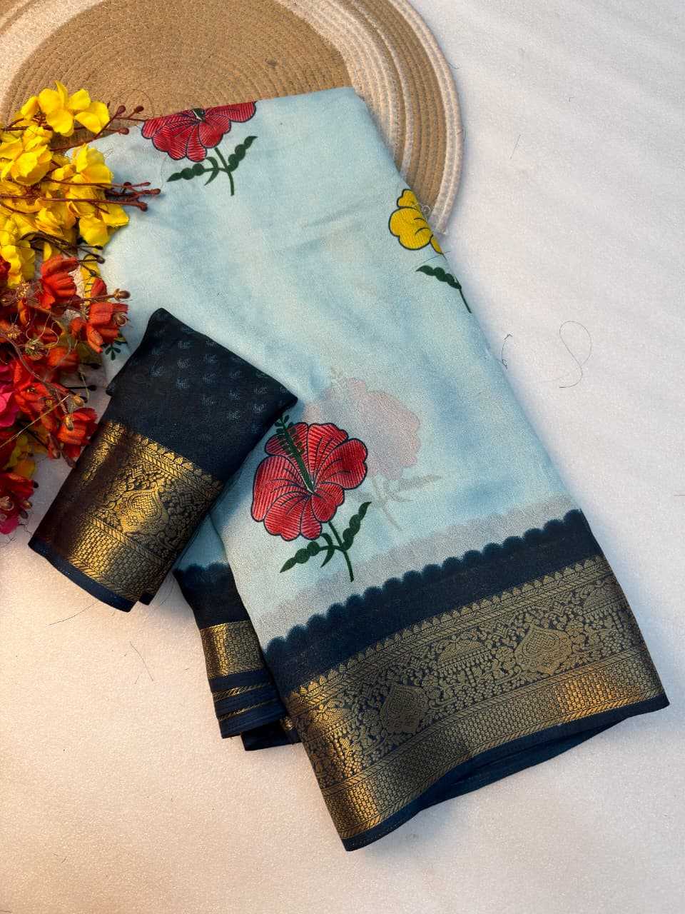 Kimaya Premium Georgette Ready To Wear Saree