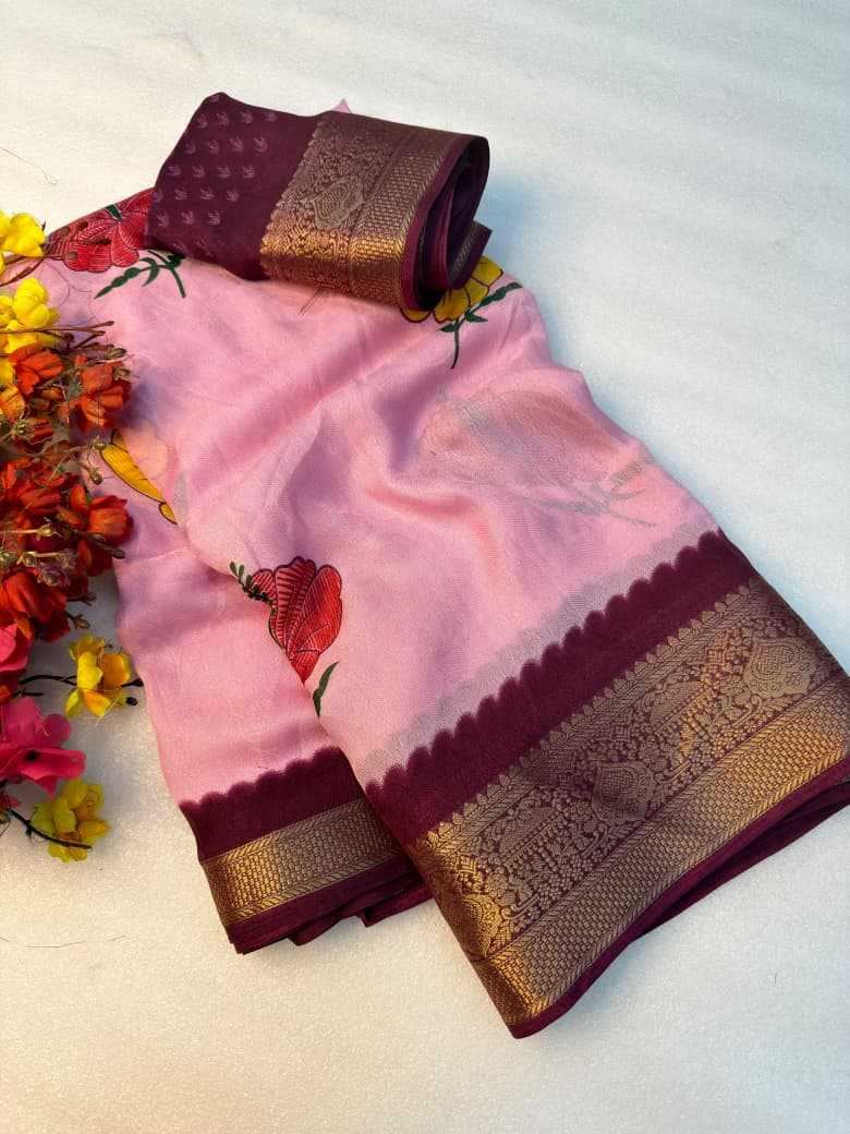 Kimaya Premium Georgette Ready To Wear Saree