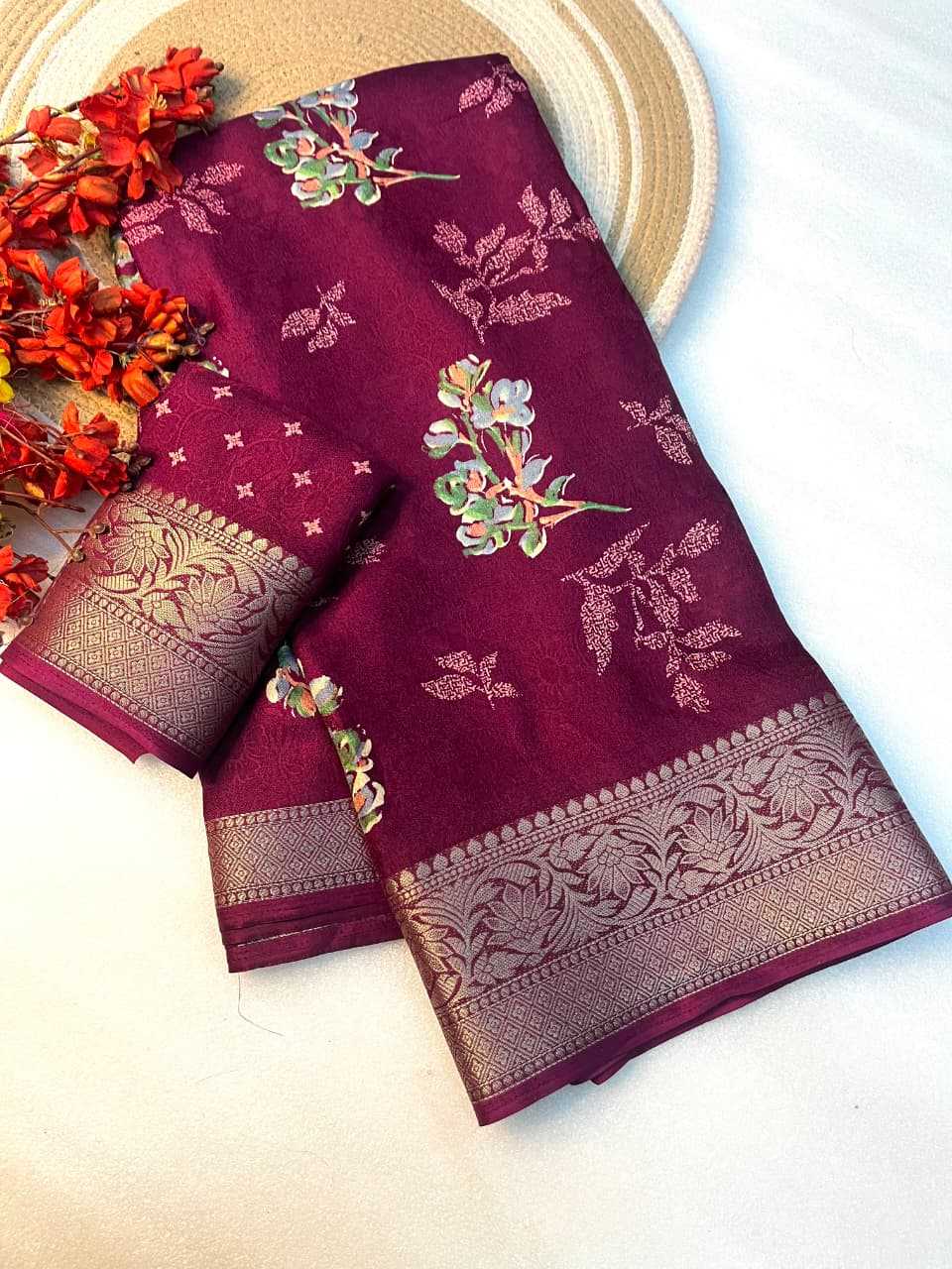 Kripa Premium Georgette Ready To Wear Saree
