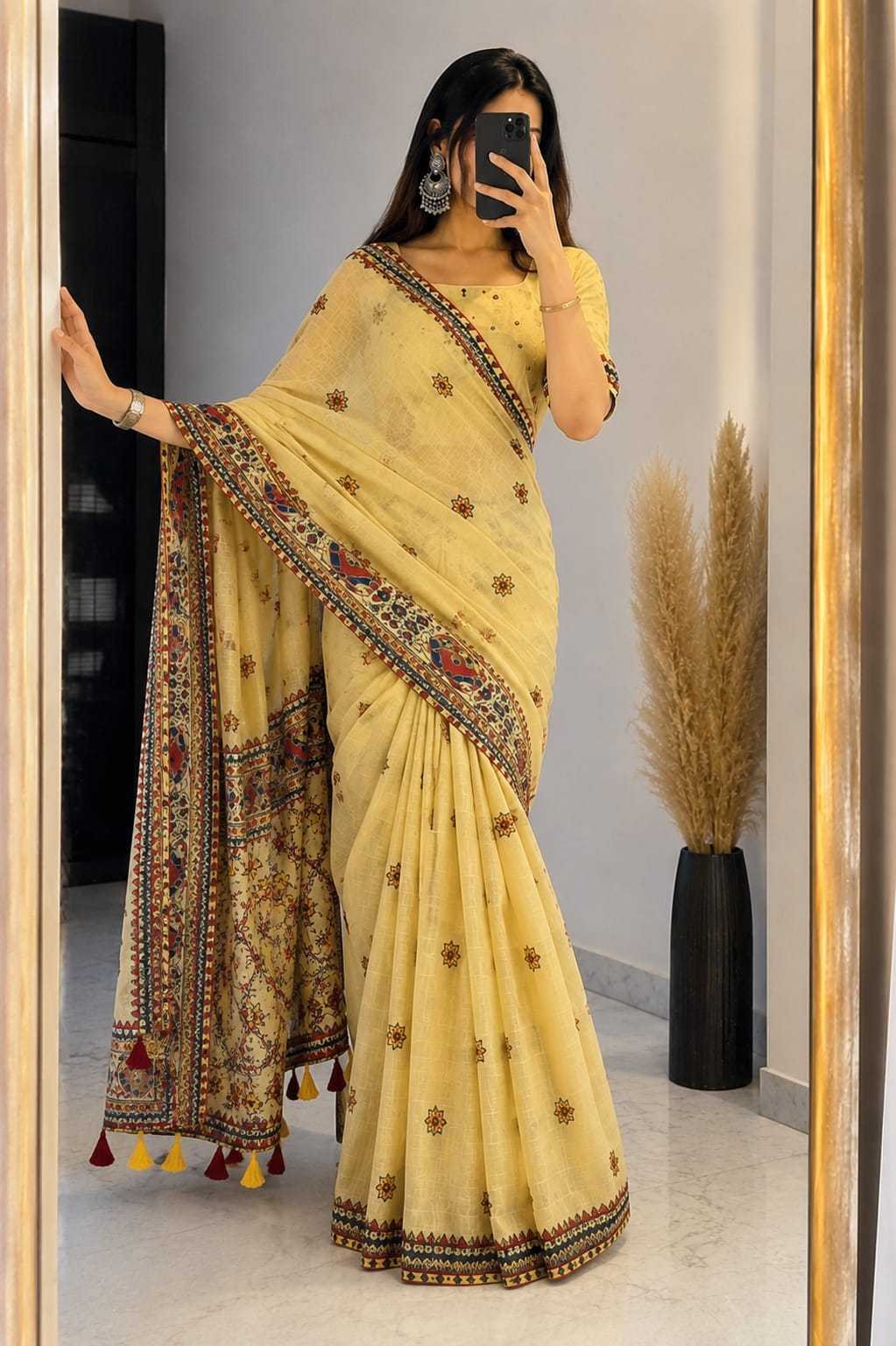 Cotton Designer Saree