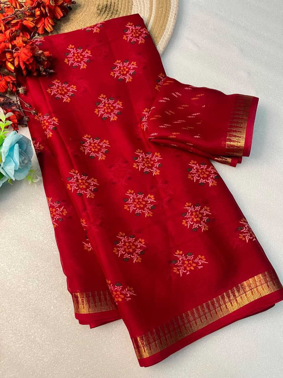 Georgette Designer Saree