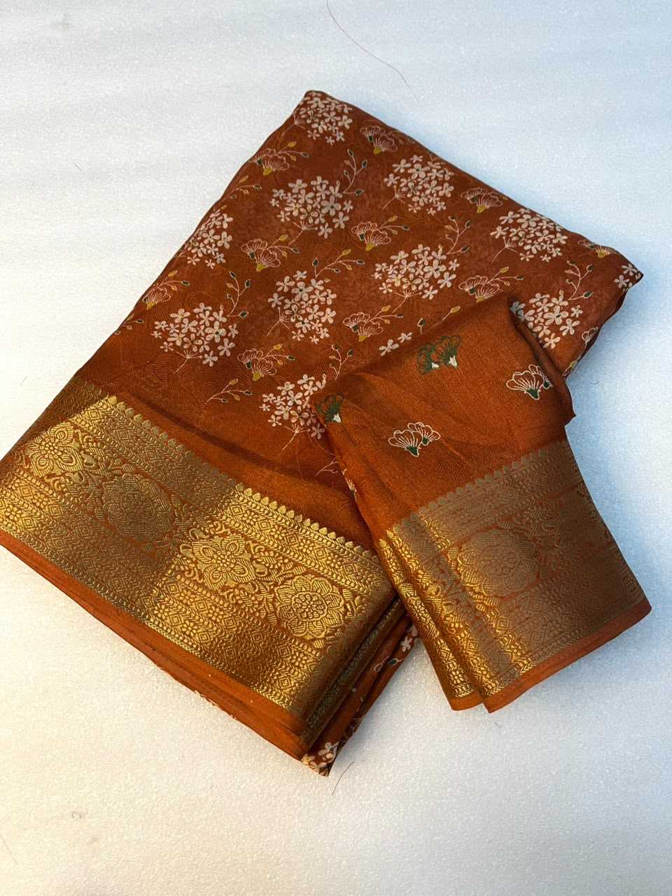 Sara Premium Georgette Printed Saree