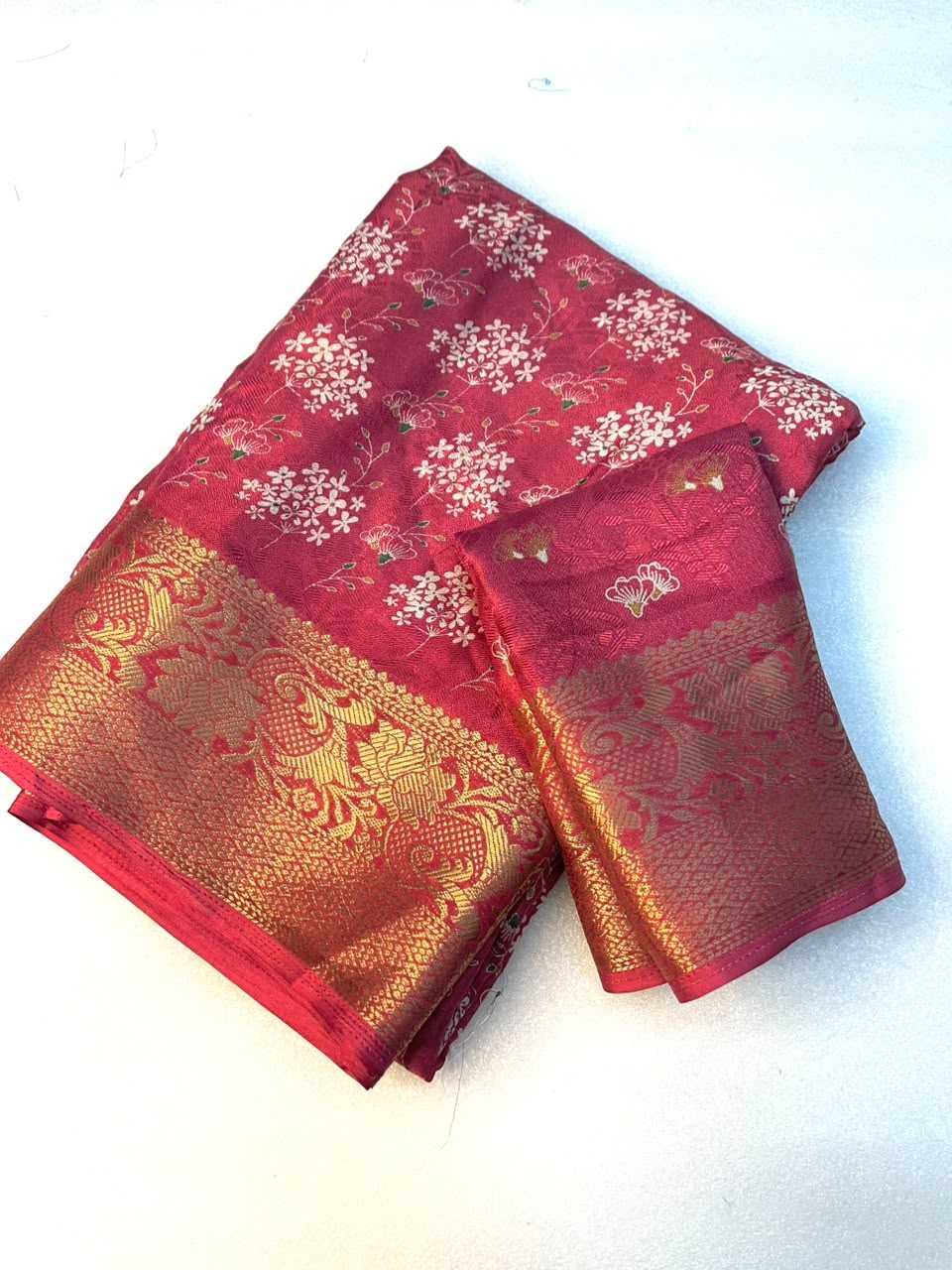 Sara Premium Georgette Printed Saree