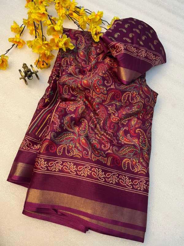 Jacquard Saree