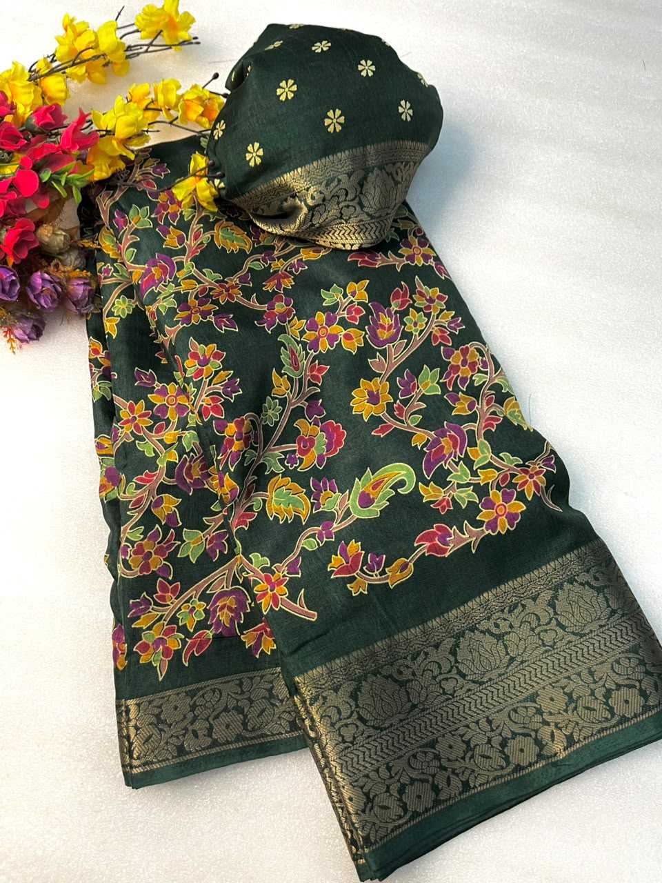 Kalamkari Saree