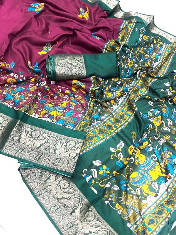 Kalamkari Saree