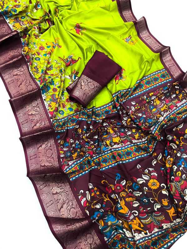 Kalamkari Saree