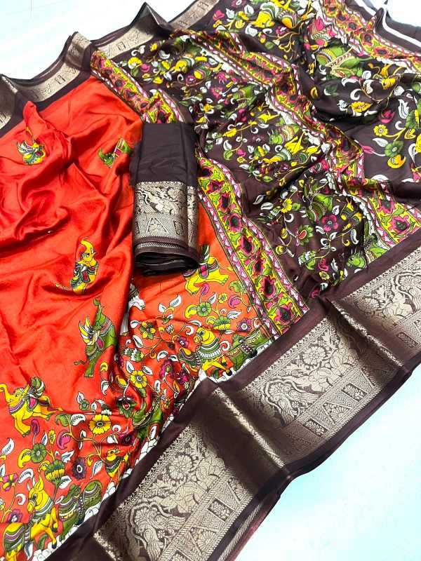 Kalamkari Saree