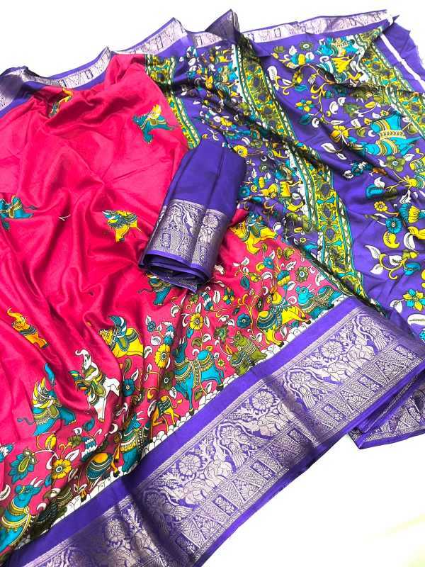 Kalamkari Saree
