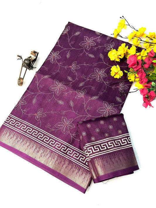 Cotton Designer Saree