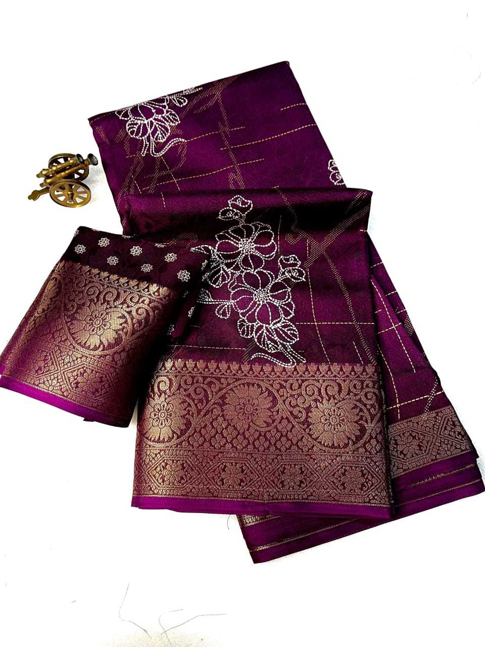 Ajrakh Saree