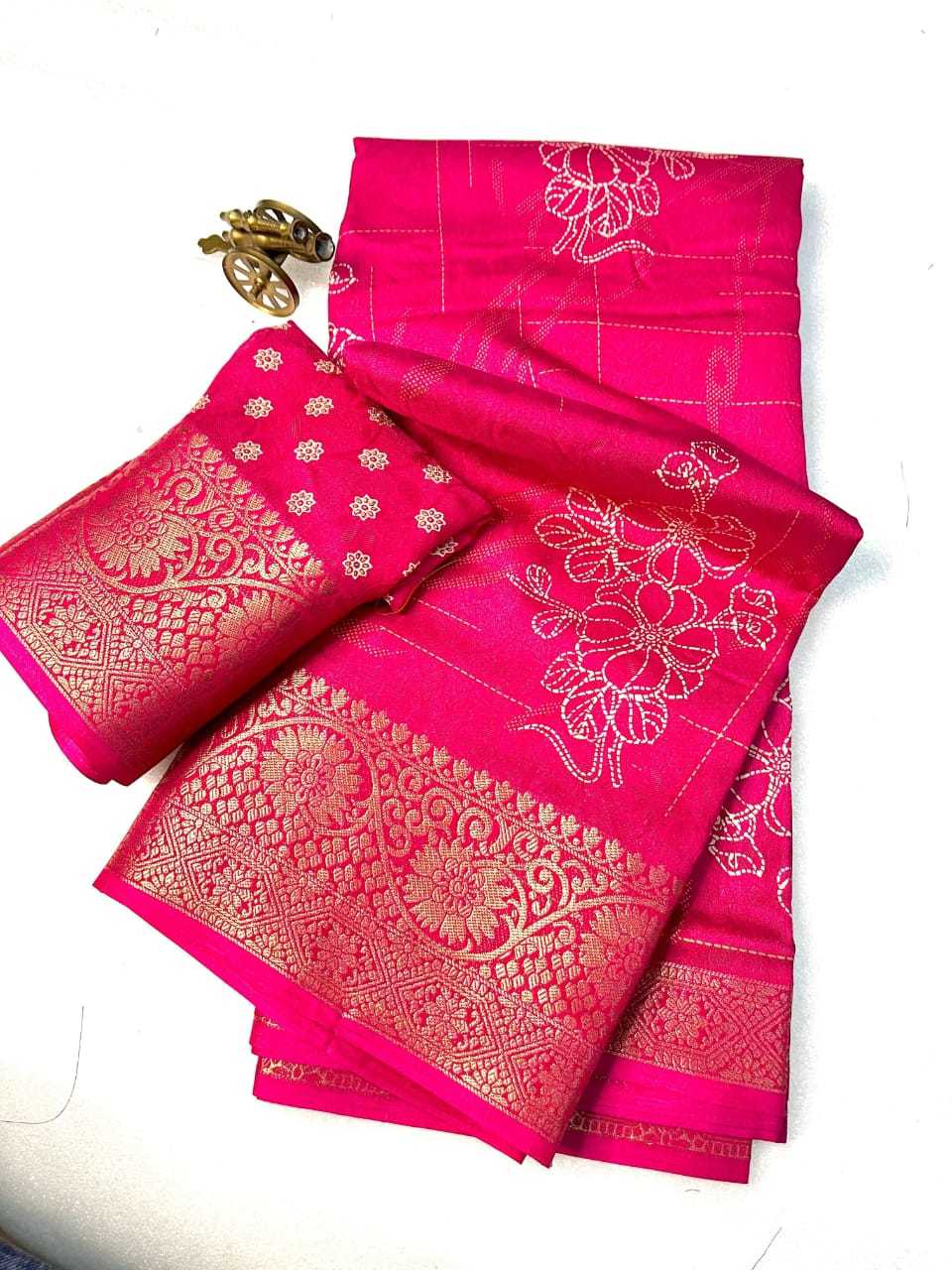 Ajrakh Saree