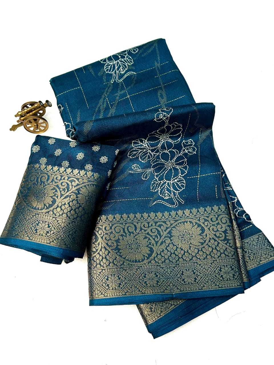 Ajrakh Saree