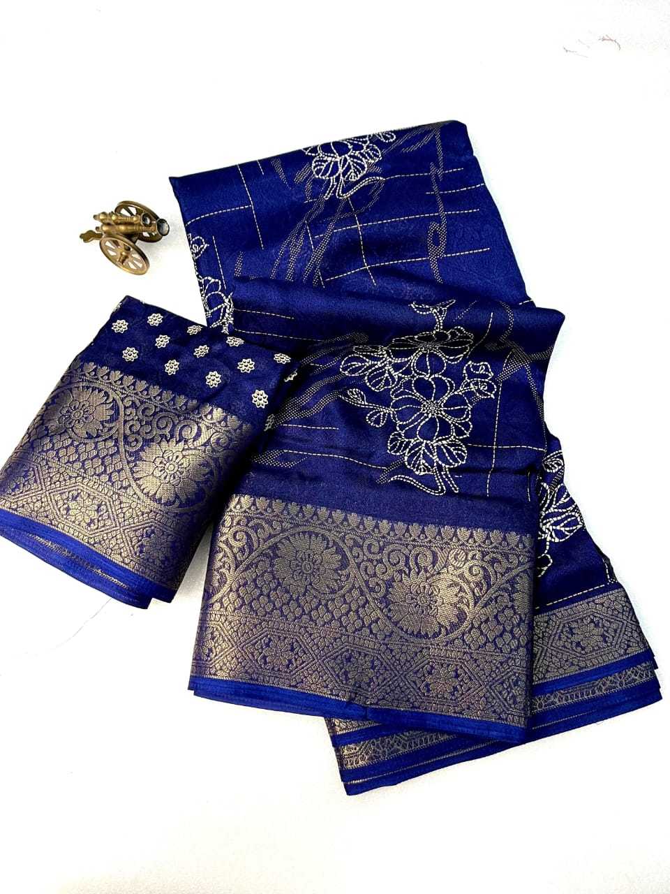 Ajrakh Saree
