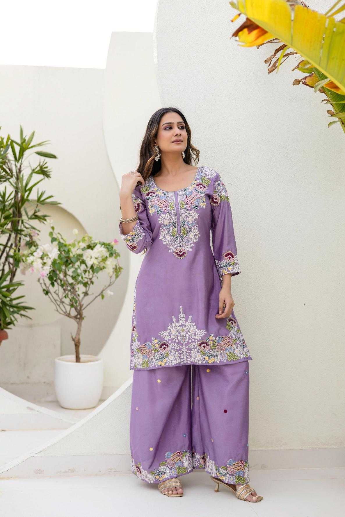 Cotton Embroidery Suit